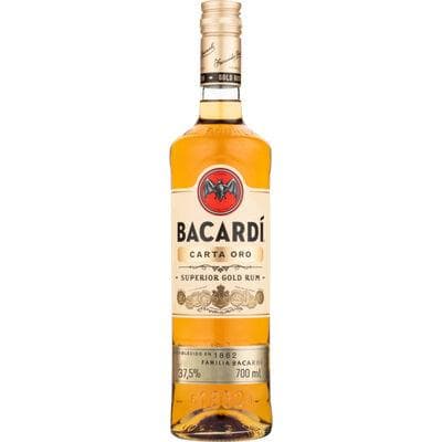 BACARDI CARTA ORO RHUM 37,5° 70CL