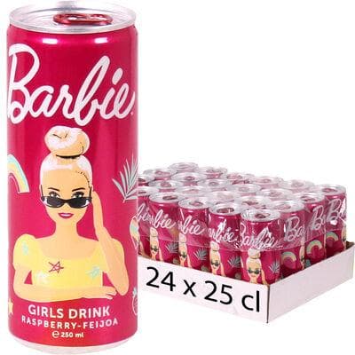 BARBIE DRINK FRAMBOISE CANS 25CL