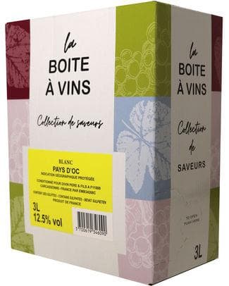 BIB BLANC IGP 12° 3L