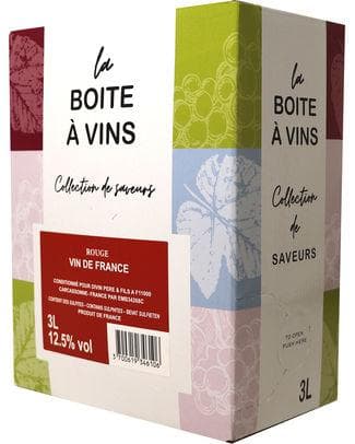 BIB ROUGE IGP 12° 3L