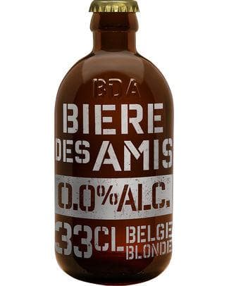 BIERE DES AMIS BLONDE 0° OW 33CL