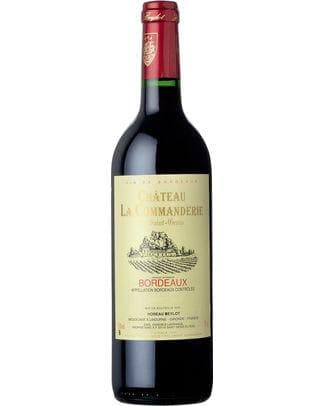 BORDEAUX CHATEAU COMMANDERIE BORDEAUX 13° 75CL