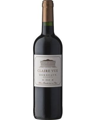 BORDEAUX CLAIRE VUE ROUGE 12,5° 75CL