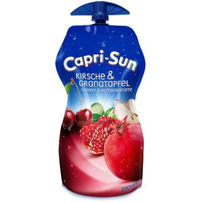 CAPRI-SUN CHERRY POMEGRANATE POUCH 33CL
