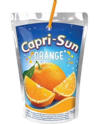 CAPRI-SUN ORANGE POUCH 20CL 10-PACK