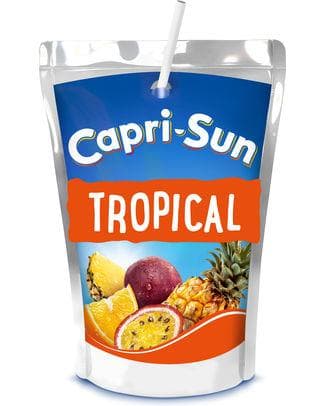 CAPRI-SUN TROPICAL POUCH 20CL 10-PACK