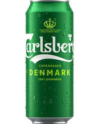 CARLSBERG 5° CANS 50CL 4-PACK