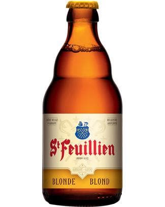 CASIER ABBAYE ST FEUILLIEN BLONDE 7,5° VC 33CL 4-PACK