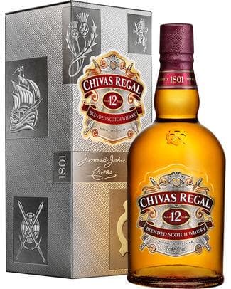 CHIVAS REGAL WHISKY 12 YEARS 40° 70CL