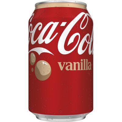 COCA COLA VANILLA CANS 33CL