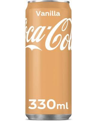 COCA COLA VANILLE SLEEK CANS 33CL