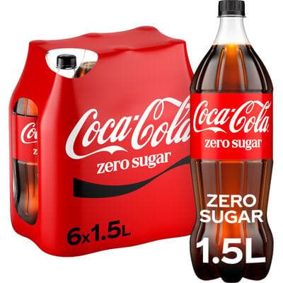 COCA COLA ZERO PET 1,5L