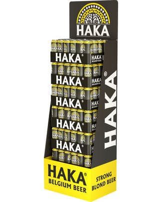COLIS HAKA 10° CANS 50CL 168P + DISPLAY