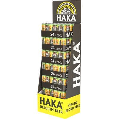 COLIS HAKA MEXICAN STYLE CANS 50CL 168P+ DISPLAY