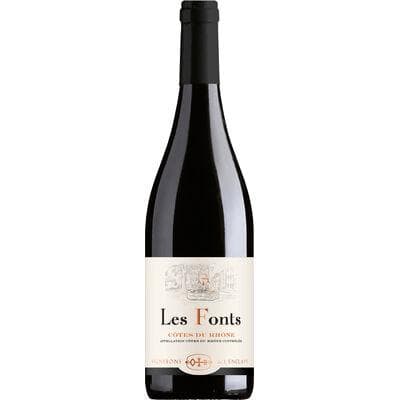 COTES DU RHONE LES FONTS ROUGE 13,5° 75CL