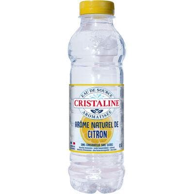 CRISTALINE EAU AROME CITRON PET 50CL 6-PACK