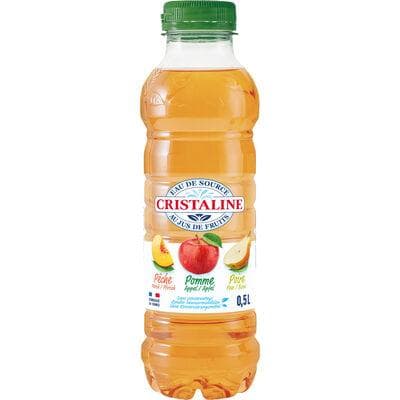 CRISTALINE JUS PECHE POMME POIRE PET 50CL 6-PACK