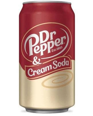 DR PEPPER CREAM SODA CANS 35,5CL