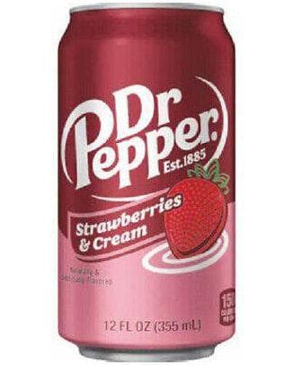 DR PEPPER STRAWBERRIES & CREAM CANS 35,5CL