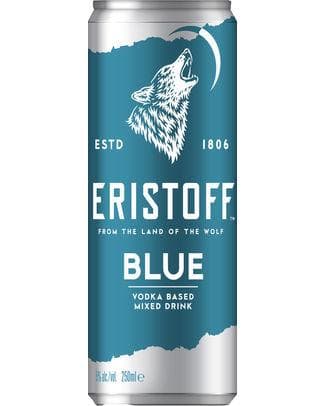 ERISTOFF BLUE 4° CANS 25CL