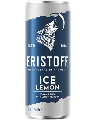ERISTOFF ICE LEMON 4° CANS 25CL