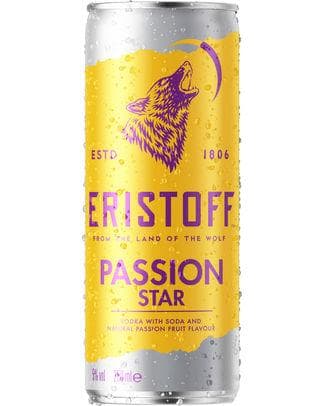 ERISTOFF PASSION STAR 5° CANS 25CL
