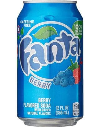 FANTA BLUEBERRY 12OZ CANS 35,5CL