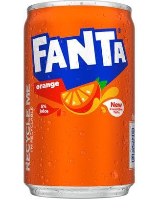 FANTA ORANGE MINI CANS 15CL 12-PACK
