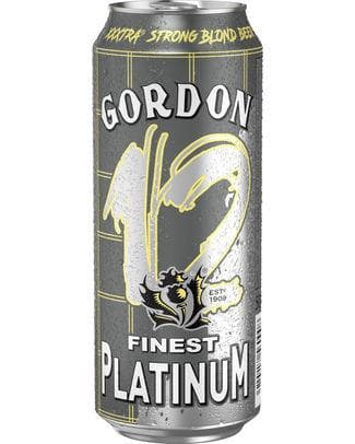 GORDON FINEST PLATINUM 12° CANS 50CL