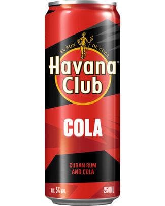 HAVANA & COLA 5° CANS 25CL
