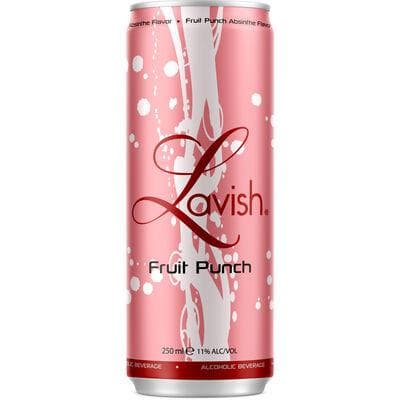 LAVISH FRUIT PUNCH ABSINTHE COCKTAILS 11° CANS 25CL
