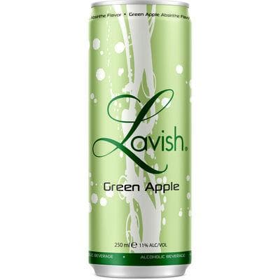 LAVISH GREEN APPLE ABSINTHE COCKTAILS 11° CANS 25CL