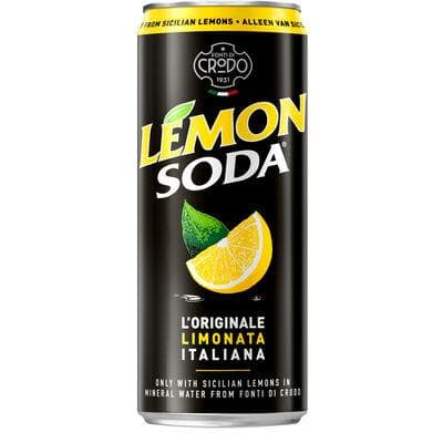 LEMON SODA SLEEK CANS 33CL 4-PACK