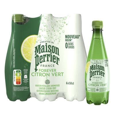 MAISON PERRIER FOREVER CITRON VERT PET 50CL 6-PACK