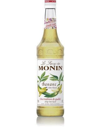 MONIN SIROP BANANE JAUNE 70CL