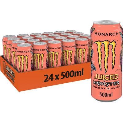 MONSTER ENERGY JUICED MONARCH CANS 50CL