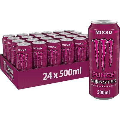 MONSTER ENERGY MIXXD PUNCH CANS 50CL