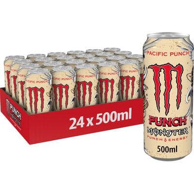 MONSTER ENERGY PACIFIC PUNCH CANS 50CL