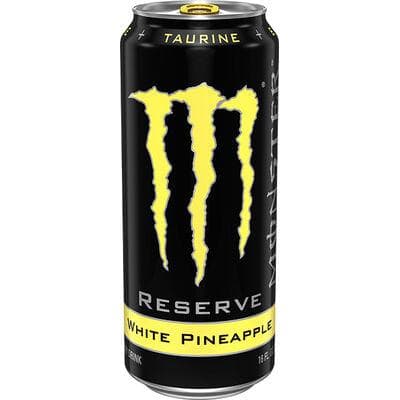 MONSTER ENERGY RESERVE WHITE PINEAPPLE CANS 50CL