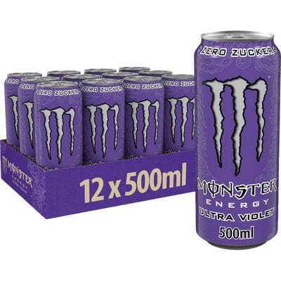 MONSTER ENERGY ULTRA VIOLET CANS 50CL