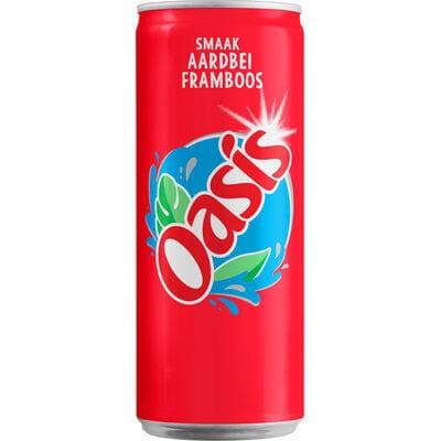 OASIS FRAISE-FRAMBOISE SLEEK CANS 33CL 6-PACK