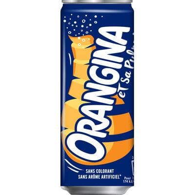 ORANGINA JAUNE SLEEK CANS 33CL 6-PACK