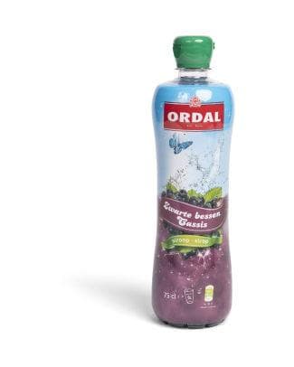 ORDAL SIROP DE CASSIS PET 75CL