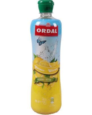 ORDAL SIROP DE CITRON PET 75CL