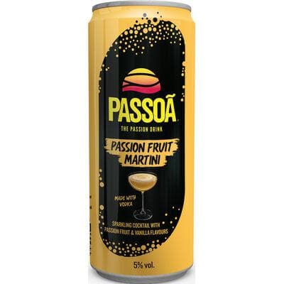 PASSOA PASSION FRUIT MARTINI 5° CANS 25CL