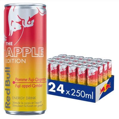 RED BULL ENERGY DRINK APPLE EDITION CANS 25CL