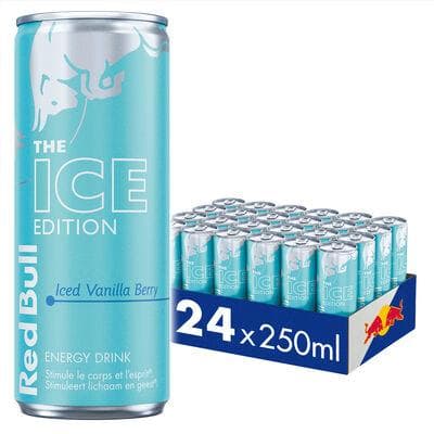 RED BULL ENERGY DRINK ICE EDITION CANS 25CL