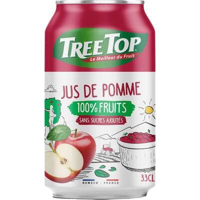 TREE TOP JUS DE POMME FAT CANS 33CL
