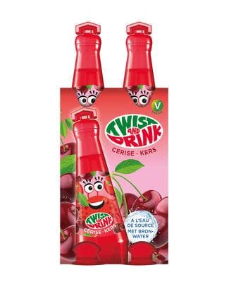 TWIST AND DRINK CERISE (-30% SUCRE) 20CL 4-PACK